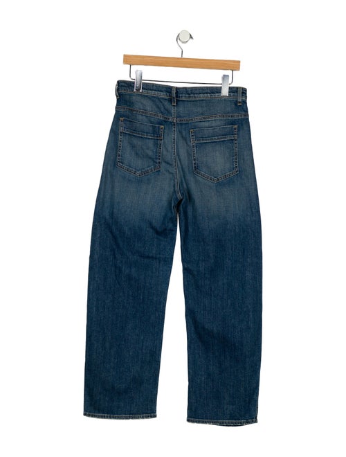 Nili Lotan High-Rise Wide Leg Jeans