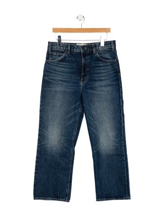 Nili Lotan High-Rise Wide Leg Jeans