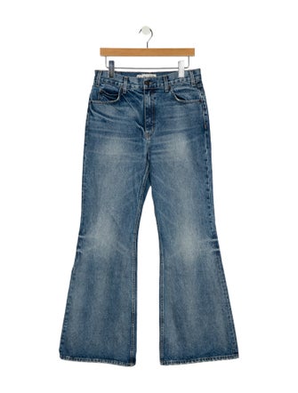 Nili Lotan High-Rise Wide Leg Jeans