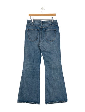 Nili Lotan High-Rise Wide Leg Jeans