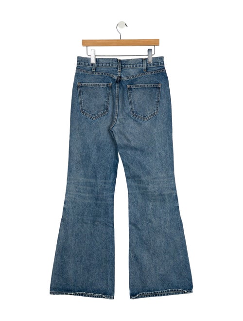 Nili Lotan High-Rise Wide Leg Jeans