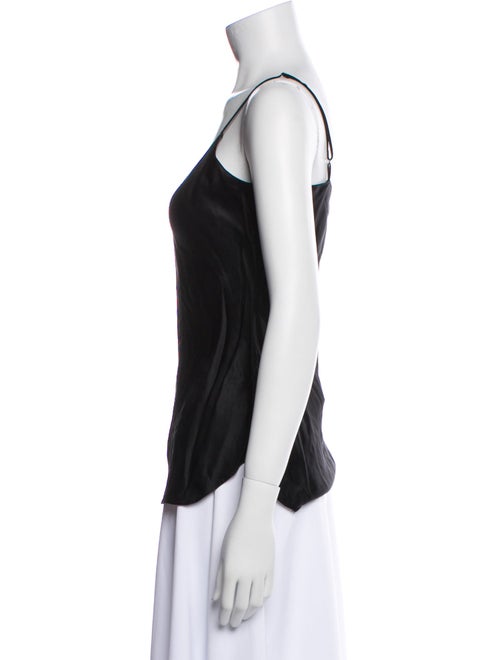 Nili Lotan Silk Scoop Neck Top