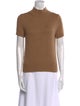 Nili Lotan Camel Hair Mock Neck Sweater
