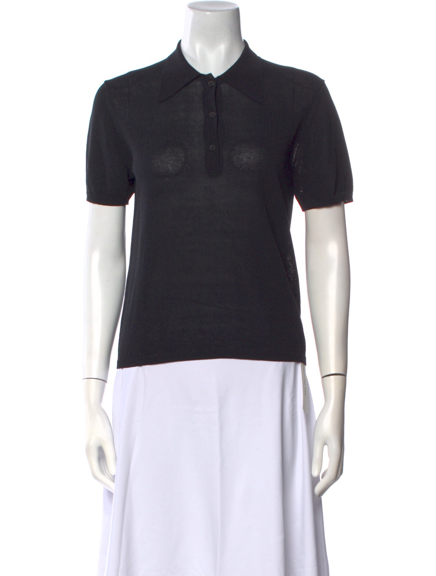 Nili Lotan Short Sleeve Polo