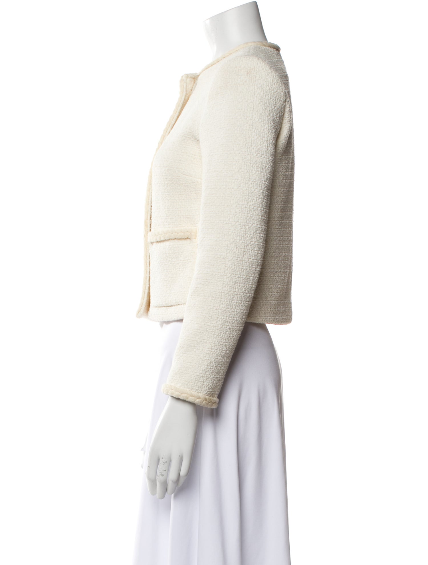 Nili Lotan Tweed Pattern Evening Jacket