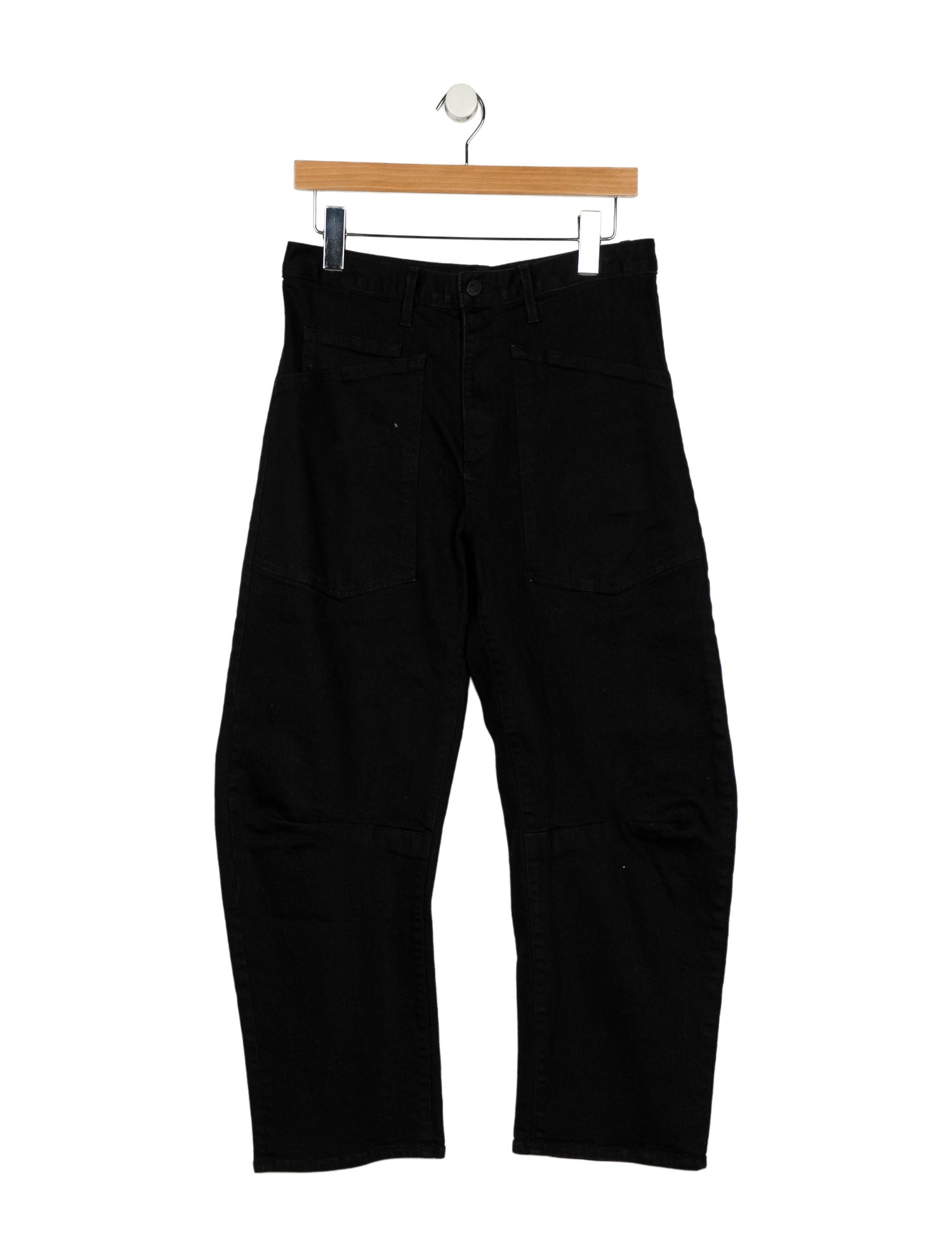 Nili Lotan High-Rise Wide Leg Jeans