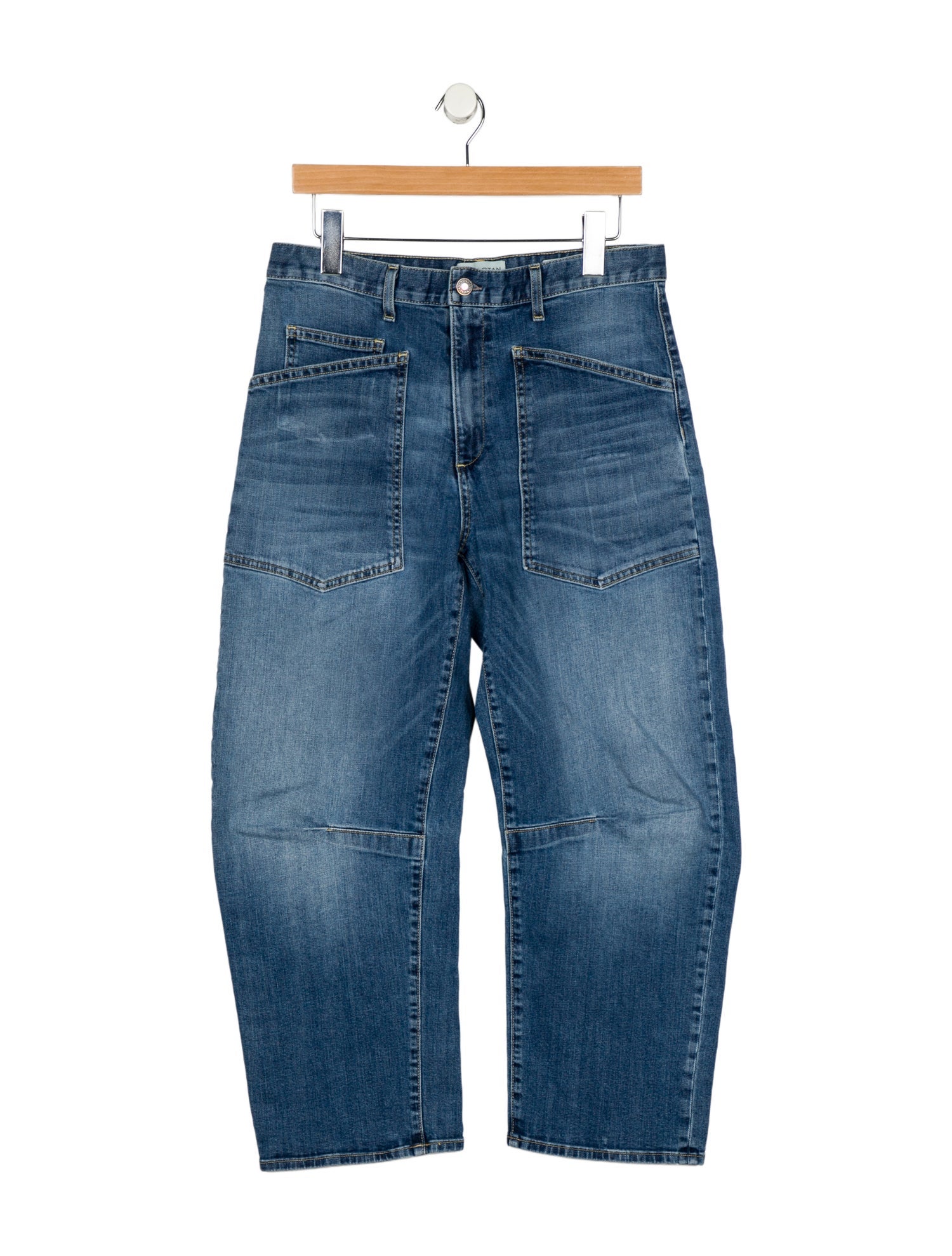 Nili Lotan High-Rise Straight Leg Jeans