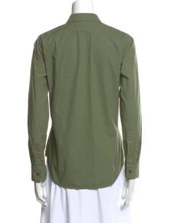 Nili Lotan Long Sleeve Button-Up Top