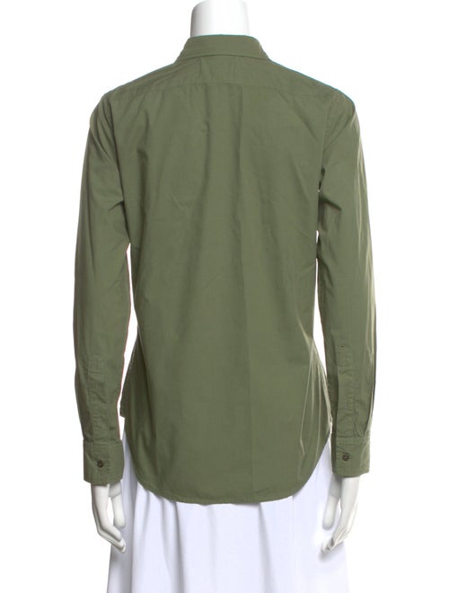 Nili Lotan Long Sleeve Button-Up Top