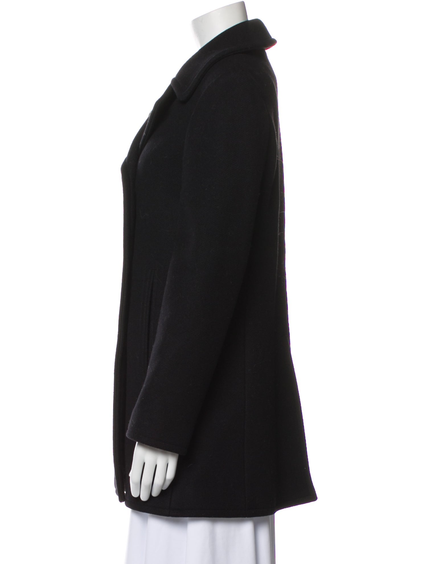 Nili Lotan Virgin Wool Peacoat