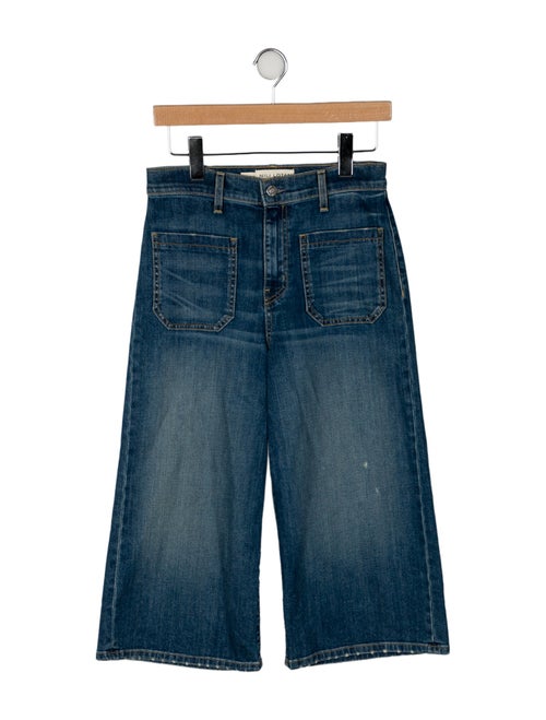 Nili Lotan High-Rise Wide Leg Jeans