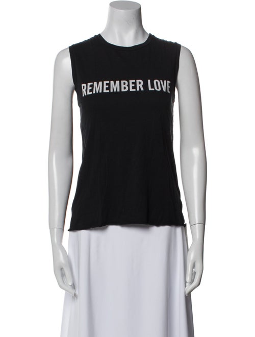 Nili Lotan Graphic Print Crew Neck Top