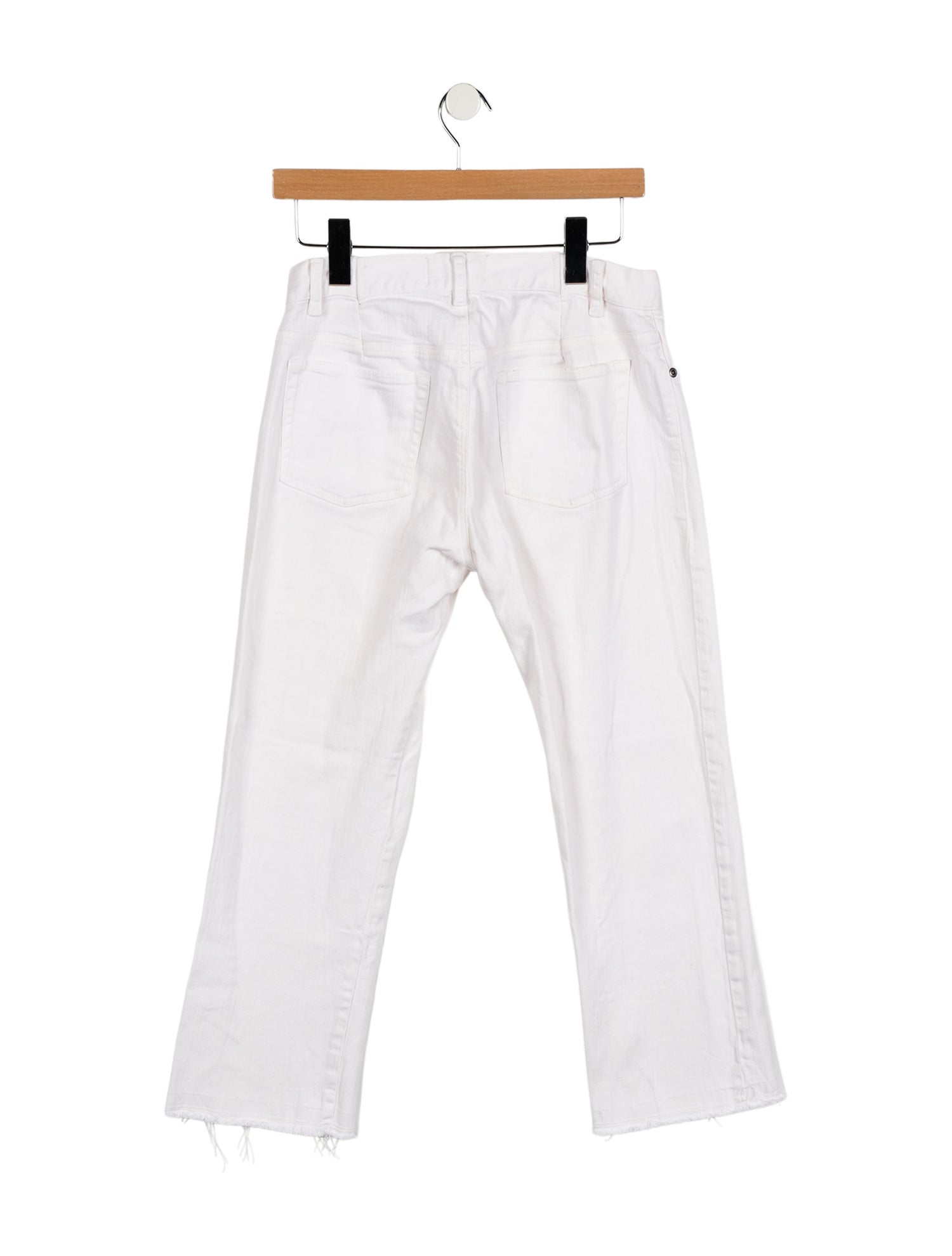 Nili Lotan Mid-Rise Straight Leg Jeans