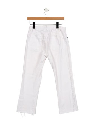 Nili Lotan Mid-Rise Straight Leg Jeans