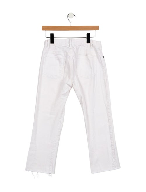 Nili Lotan Mid-Rise Straight Leg Jeans