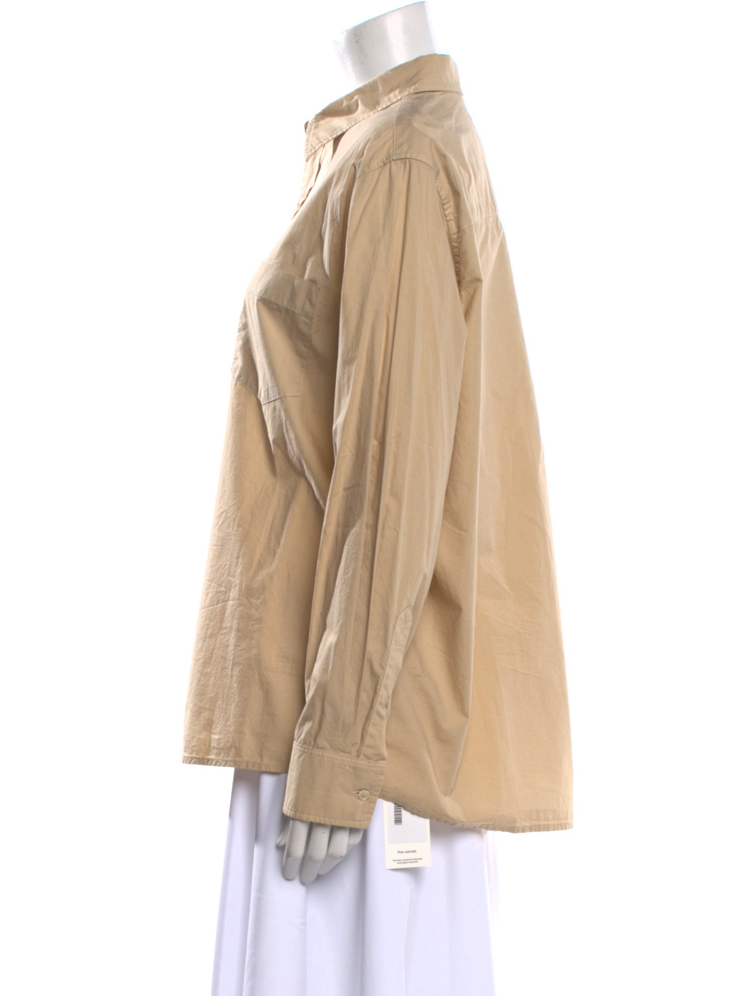 Nili Lotan Long Sleeve Button-Up Top w/ Tags