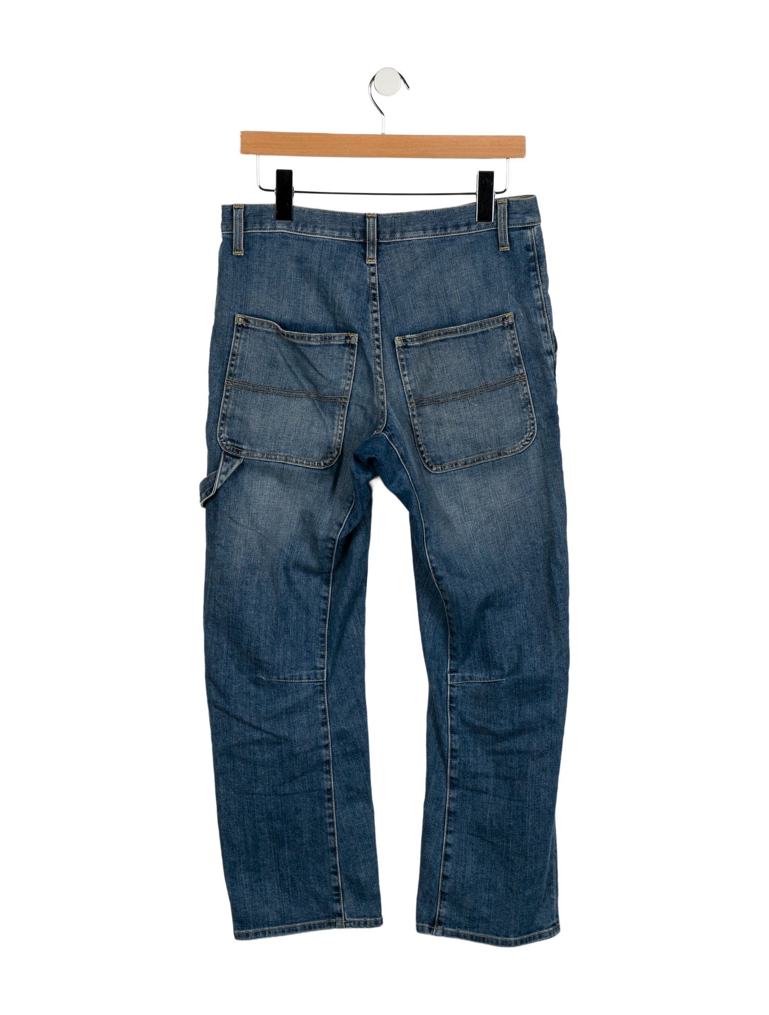 Nili Lotan Mid-Rise Straight Leg Jeans