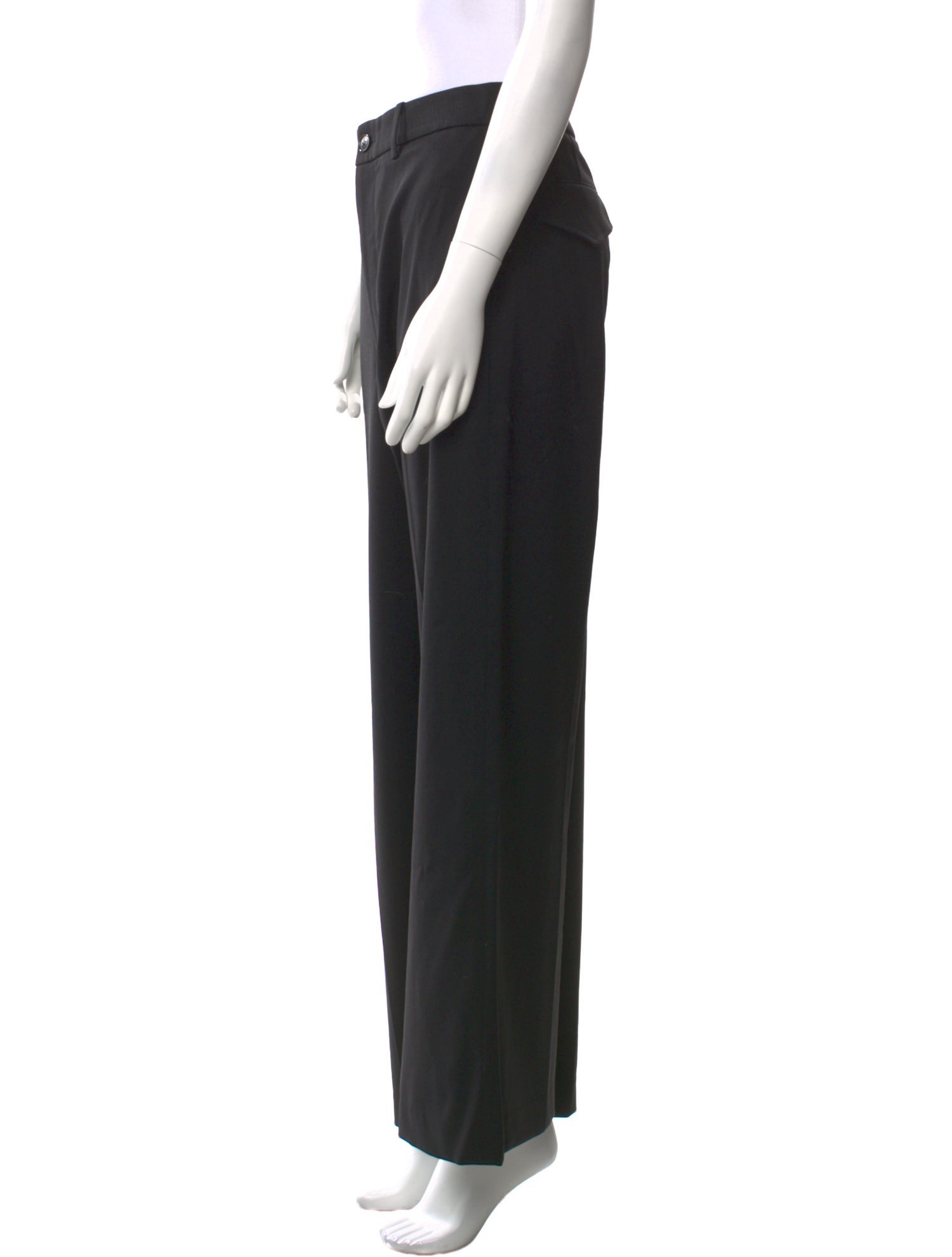 Nili Lotan Wool Wide Leg Pants