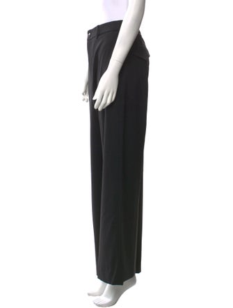 Nili Lotan Wool Wide Leg Pants