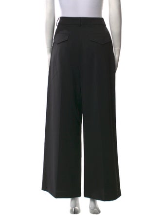 Nili Lotan Wool Wide Leg Pants