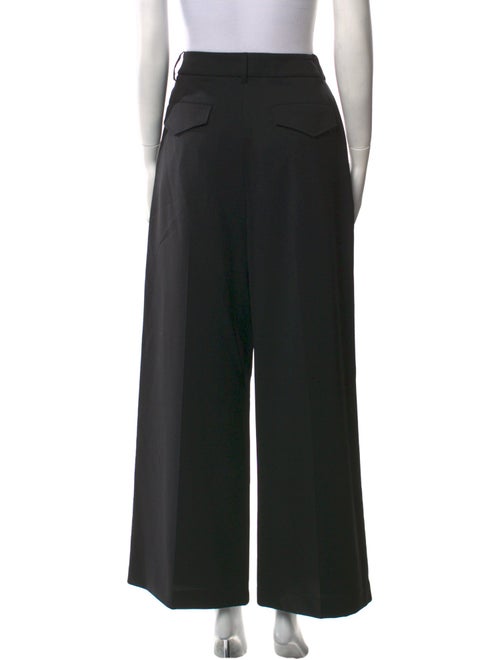 Nili Lotan Wool Wide Leg Pants