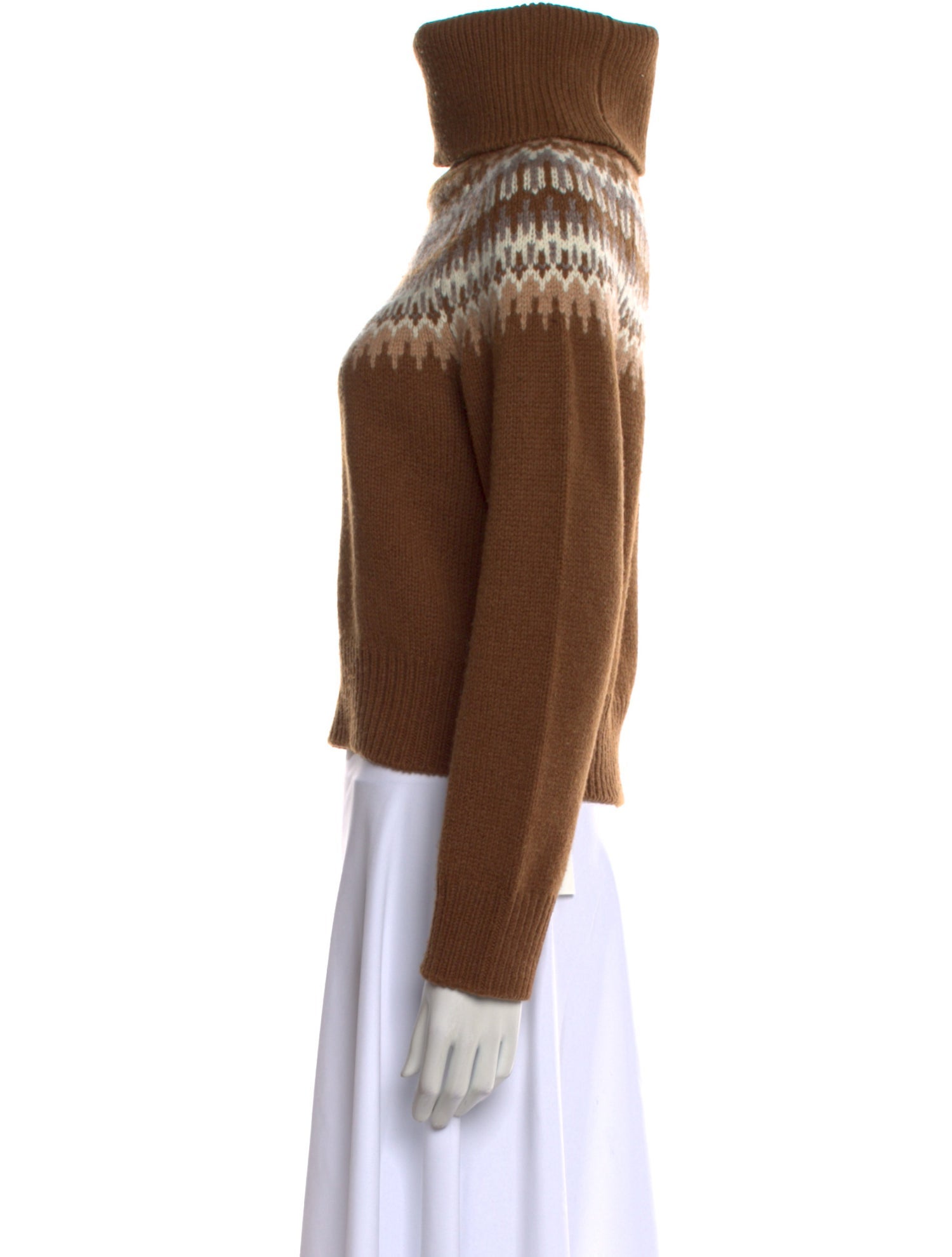 Nili Lotan Wool Printed Sweater w/ Tags