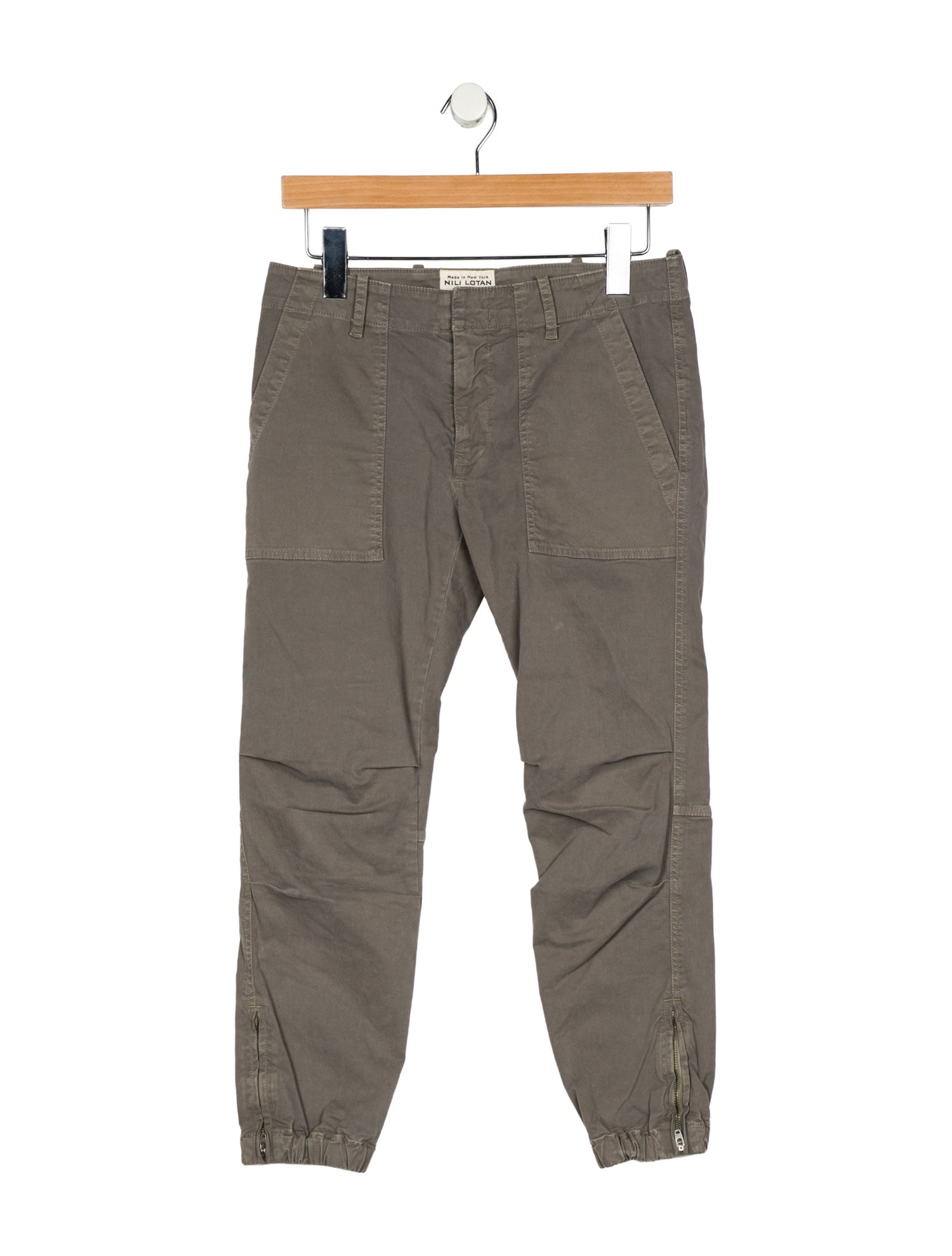 Nili Lotan Mid-Rise Skinny Leg Jeans