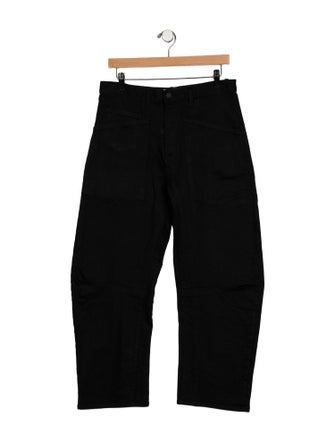 Nili Lotan High-Rise Wide Leg Jeans