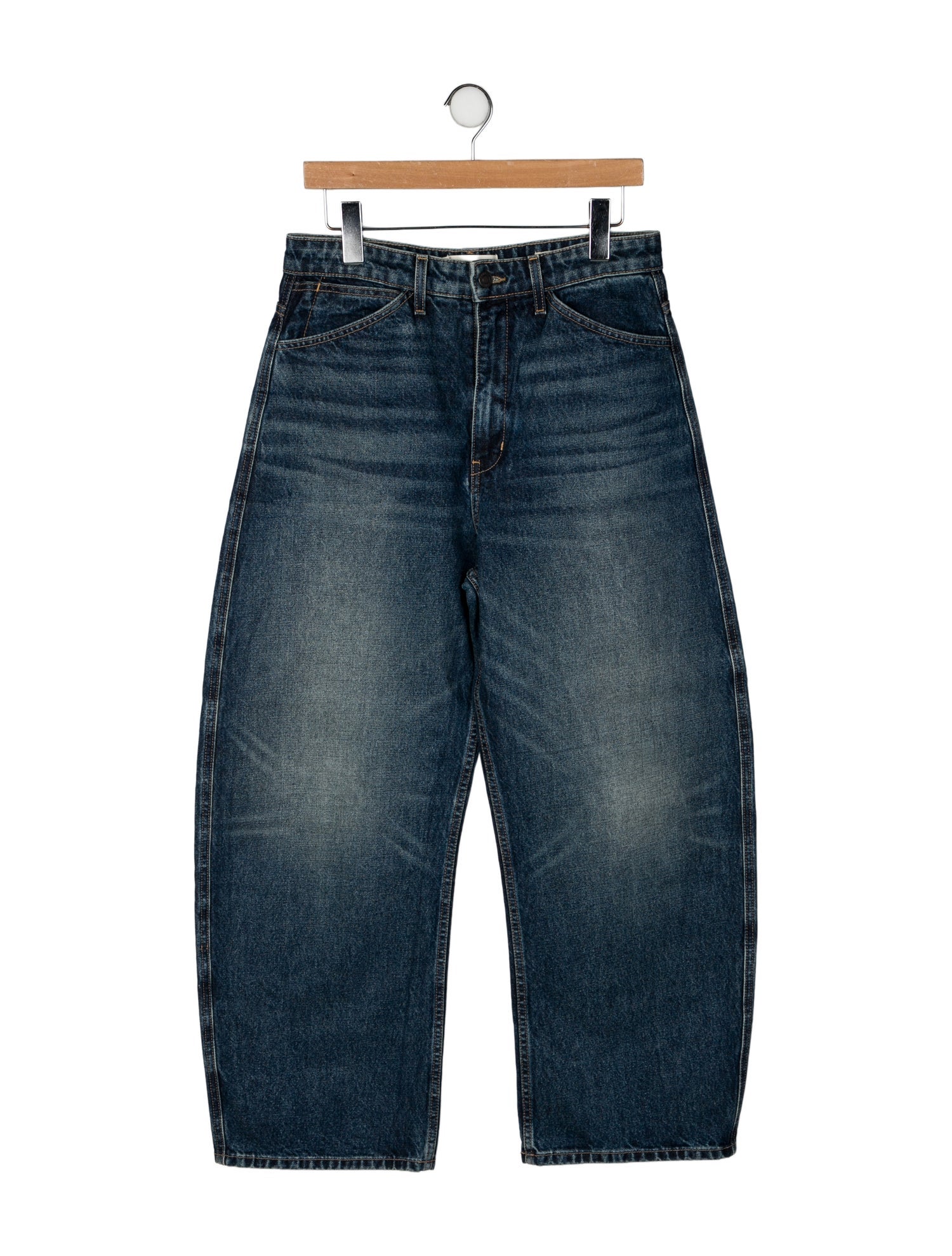 Nili Lotan High-Rise Wide Leg Jeans