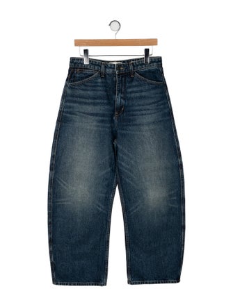 Nili Lotan High-Rise Wide Leg Jeans