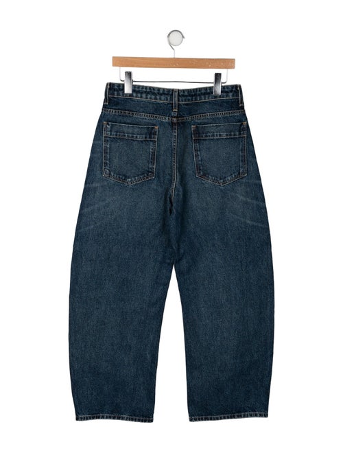 Nili Lotan High-Rise Wide Leg Jeans