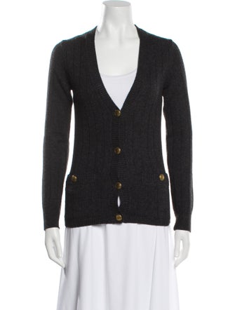 Nili Lotan Wool V-Neck Sweater