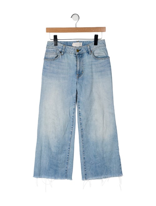 Nili Lotan Mid-Rise Straight Leg Jeans