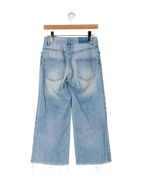 Nili Lotan Mid-Rise Straight Leg Jeans