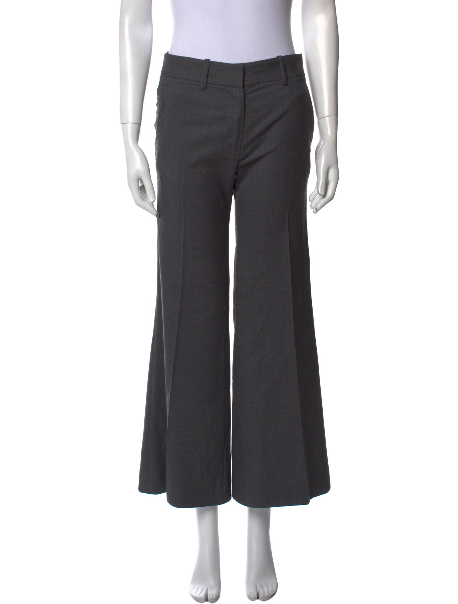 Nili Lotan Virgin Wool Wide Leg Pants
