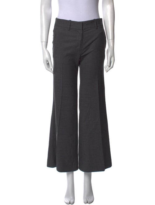 Nili Lotan Virgin Wool Wide Leg Pants