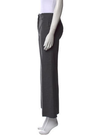 Nili Lotan Virgin Wool Wide Leg Pants