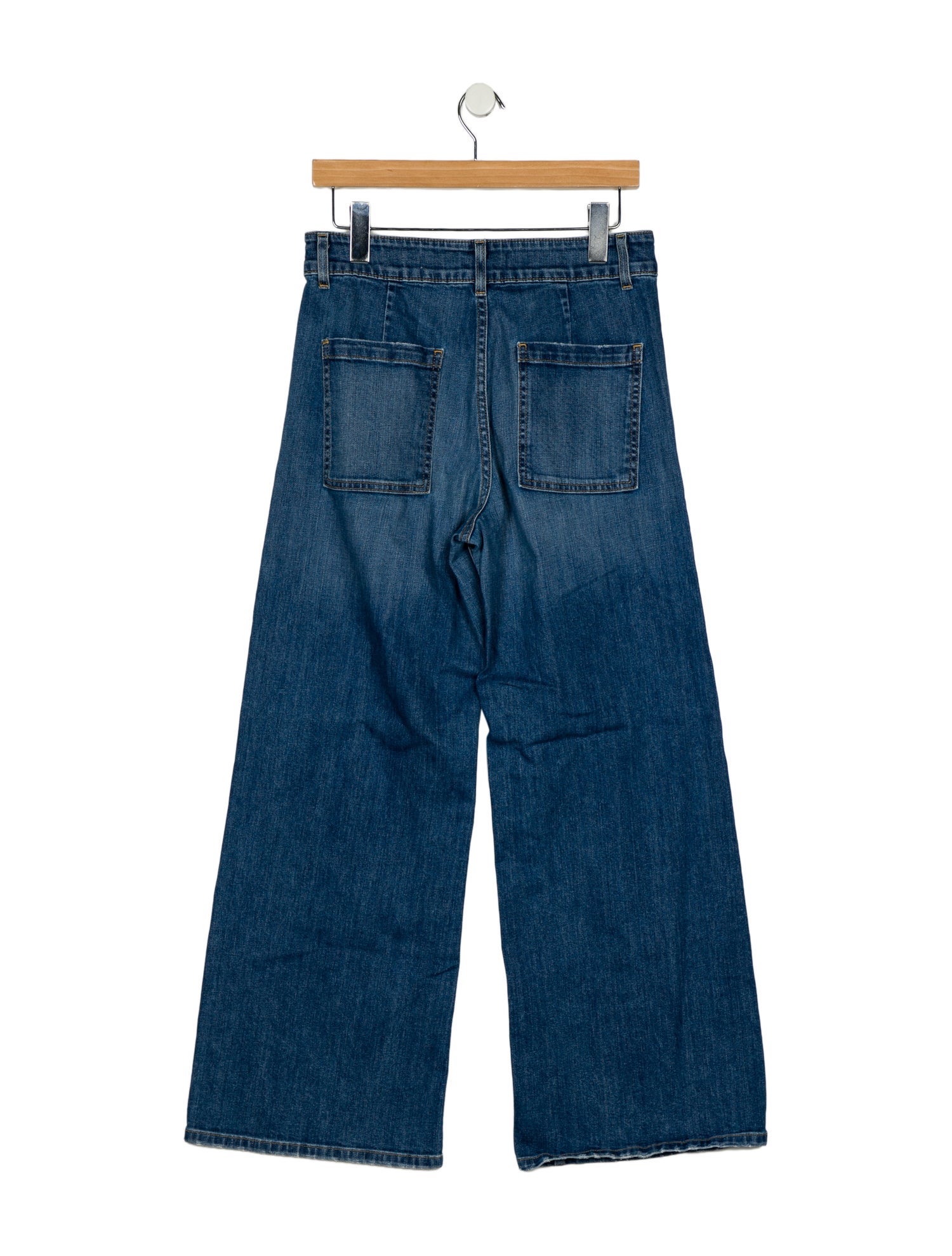 Nili Lotan High-Rise Wide Leg Jeans