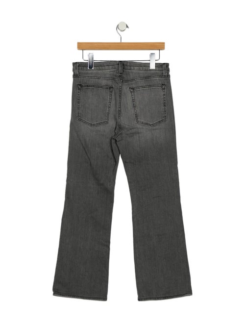 Nili Lotan Mid-Rise Wide Leg Jeans