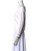 Nili Lotan Bateau Neckline Long Sleeve Sweatshirt