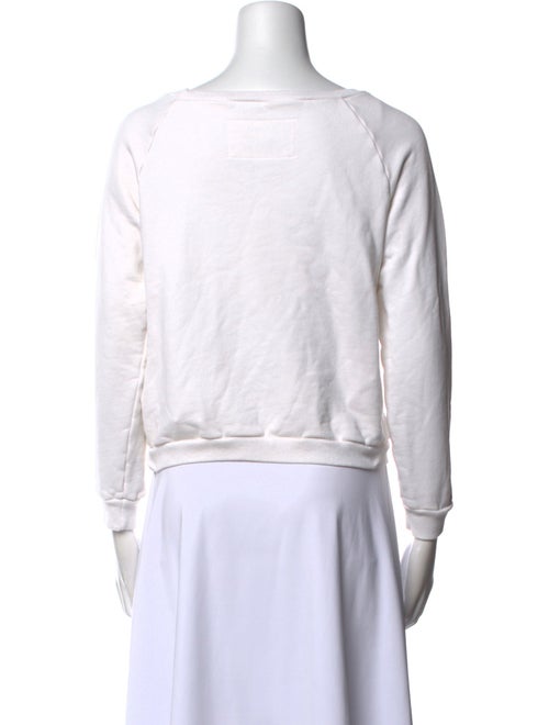 Nili Lotan Bateau Neckline Long Sleeve Sweatshirt