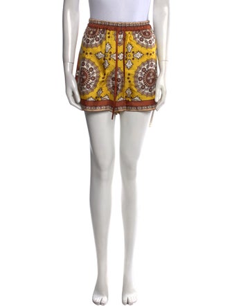 Nili Lotan Silk Mini Shorts