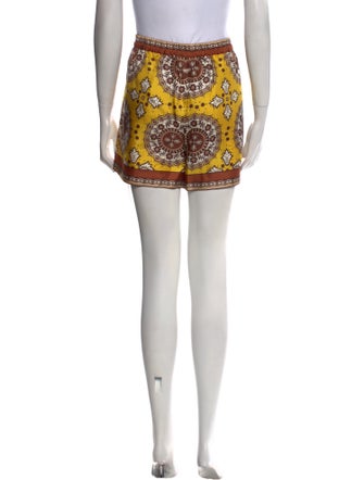 Nili Lotan Silk Mini Shorts