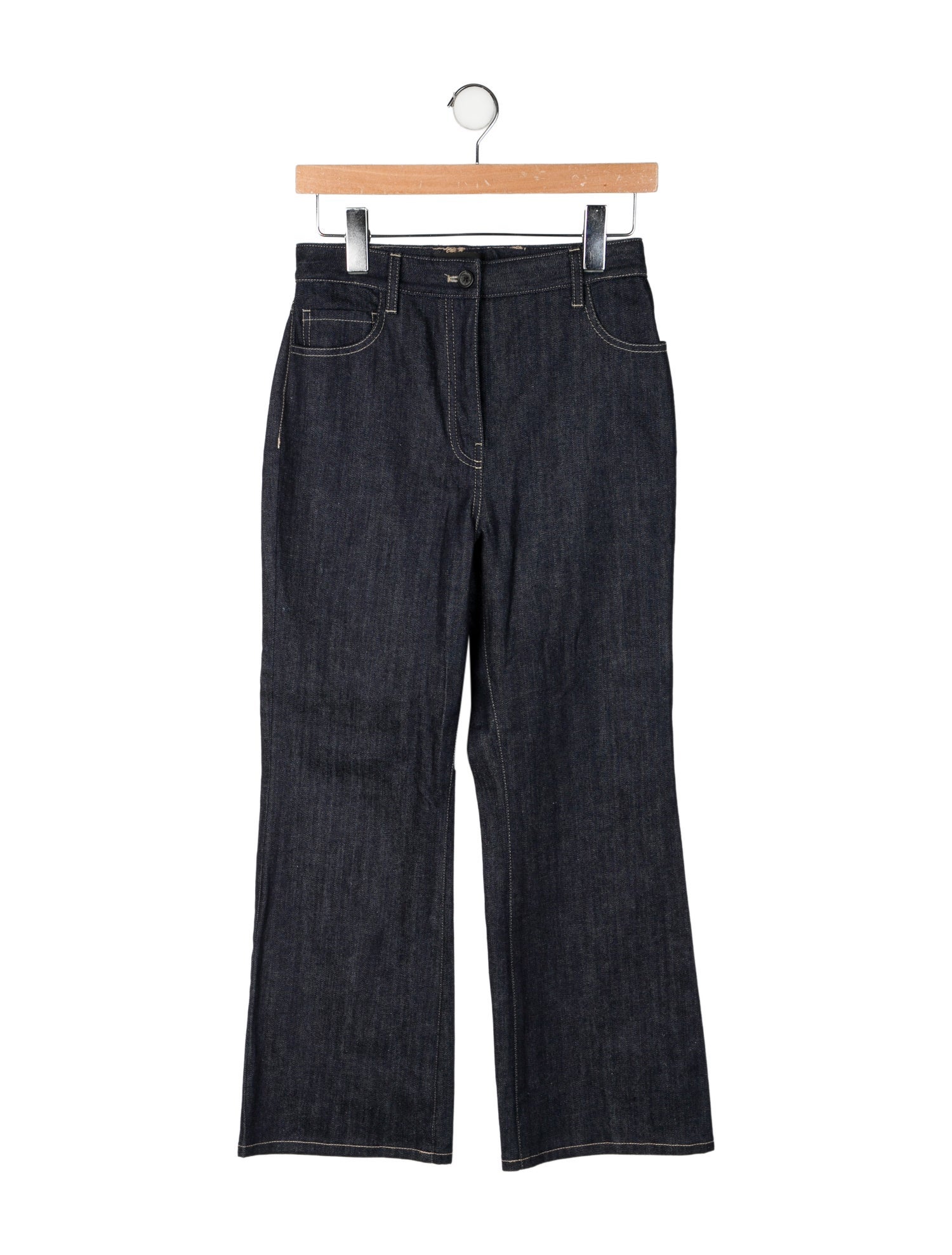 Nili Lotan High-Rise Wide Leg Jeans