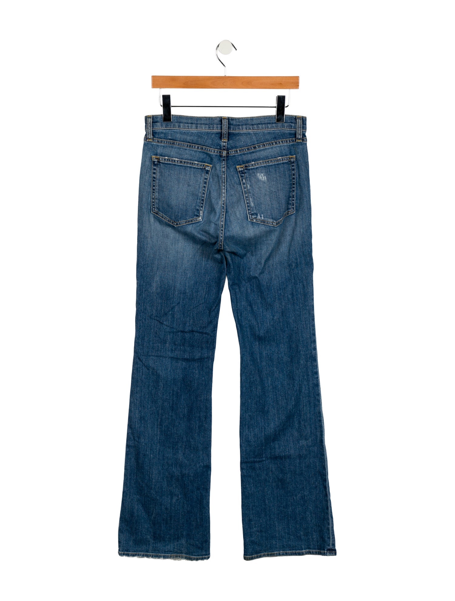 Nili Lotan Mid-Rise Wide Leg Jeans