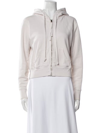 Nili Lotan V-Neck Long Sleeve Sweatshirt