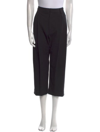 Nili Lotan Virgin Wool Wide Leg Pants