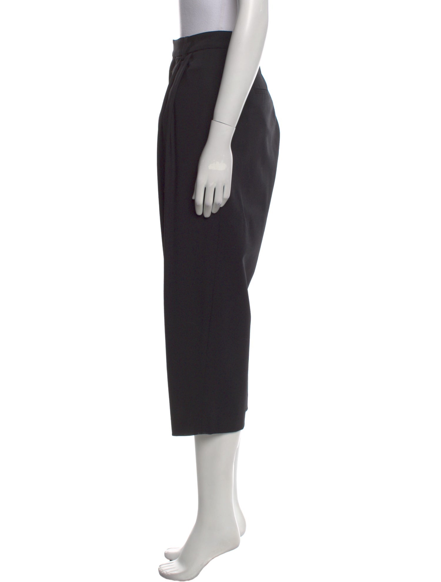 Nili Lotan Virgin Wool Wide Leg Pants