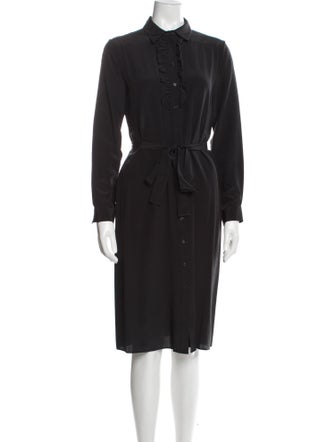 Nili Lotan Silk Knee-Length Dress