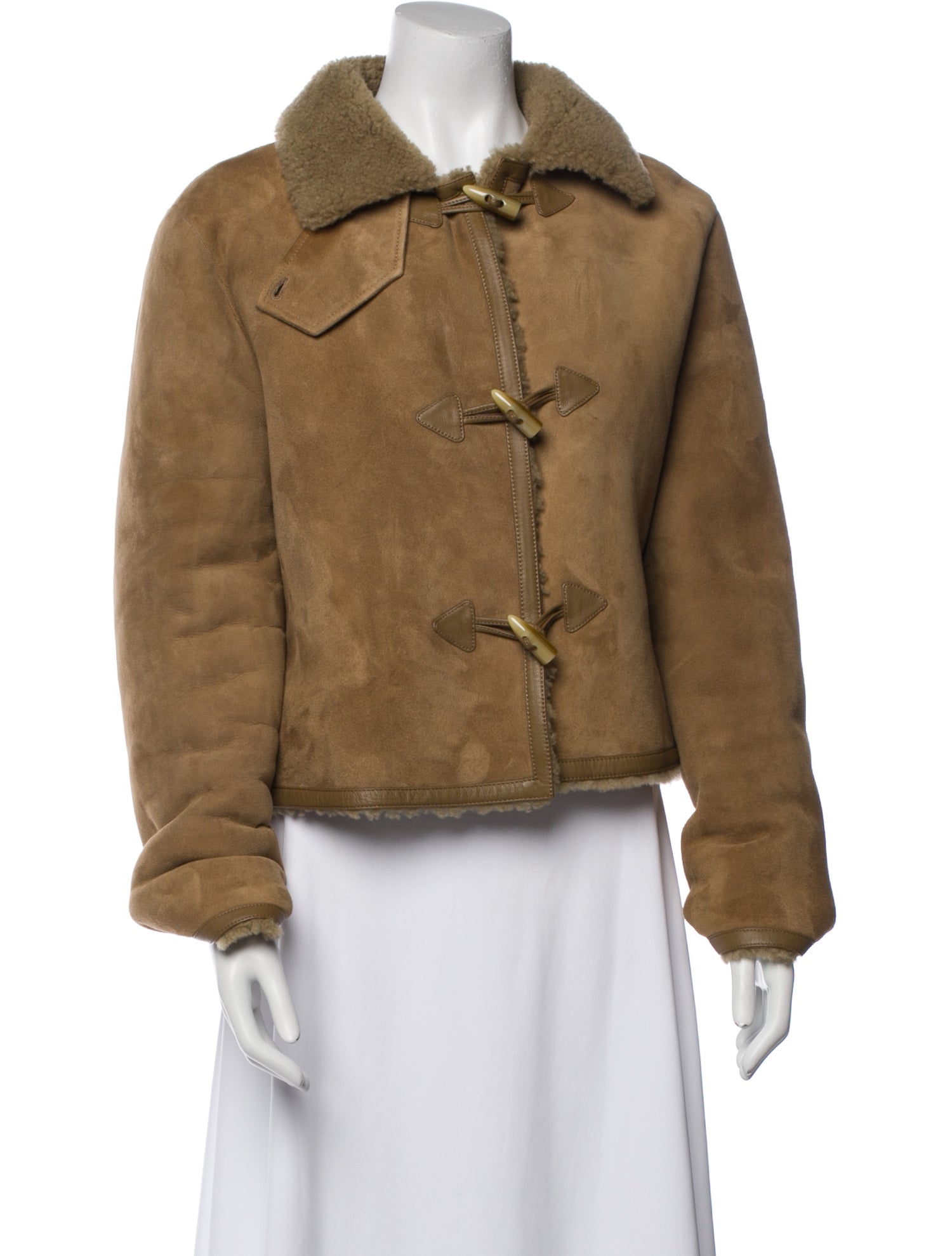 Nili Lotan Lamb Leather Utility Jacket